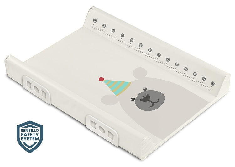 Подложка За Повиване Със Система За Безопасност - Party Bear Beige - Повивалници - Sensillo - BebeMama