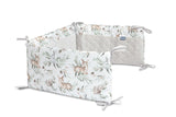 Обиколник За Легло Deers Grey Plush Karo - Обиколници - Sensillo - BebeMama