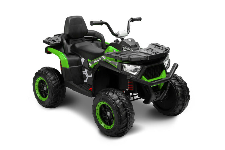 Акумулаторно Превозно Средство Quad Solo Green - Акумулаторни Коли И Мотори - Caretero Toyz - BebeMama