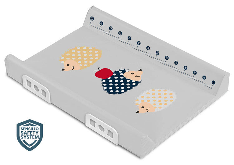 Подложка За Повиване Със Система За Безопасност Hedgehogs Grey