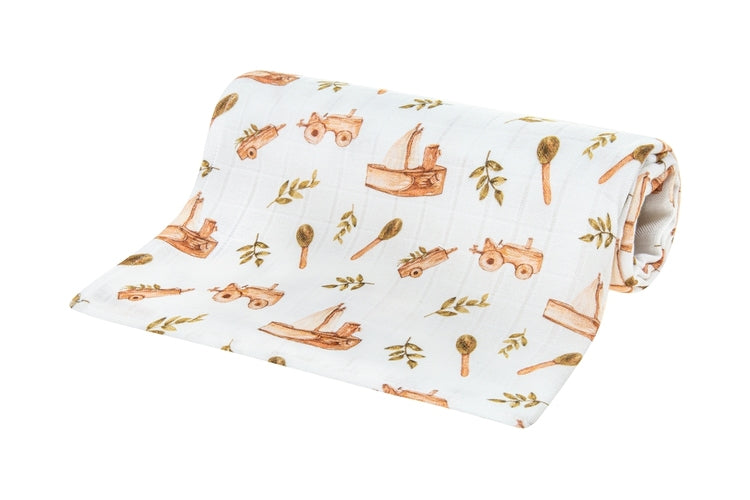 Бамбукова Пелена 30X30 Играчки - Пелени - BebeMama - BebeMama