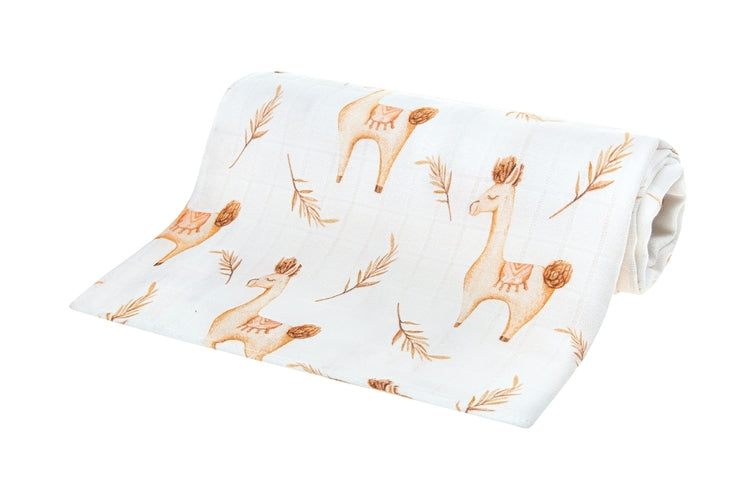 Bambusz Pelenka 75x75 Állatos