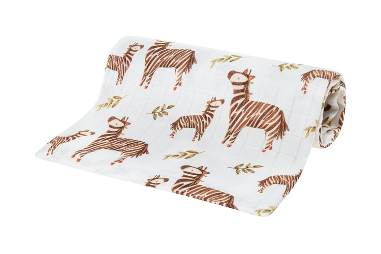 Бамбукова Пелена 75X75 Зебра - Пелени - BebeMama - BebeMama