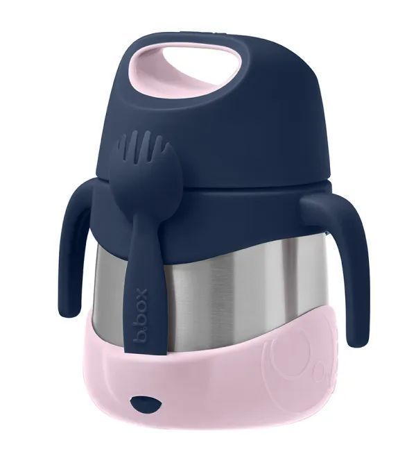 Термоконтейнер 350 Мл Индиго Роза B.Box - Термо Чанти И Кутии - B.Box - BebeMama