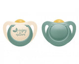 Латексов Биберон For Nature 0-6 2 Бр./Кутия - Биберони - Nuk - BebeMama