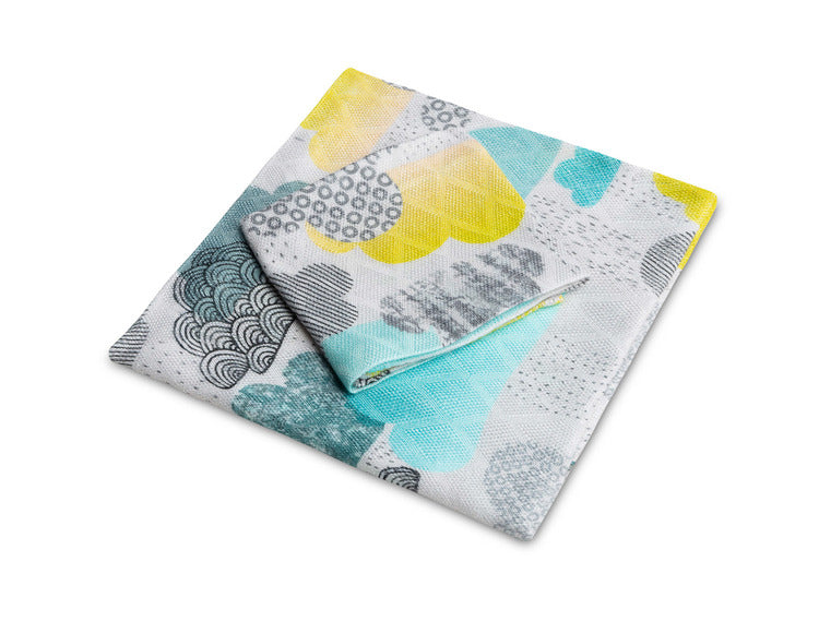 Комплект Бамбукови Пелени 30X35/ 75X75 - Дъжд - Пелени - Sensillo - BebeMama