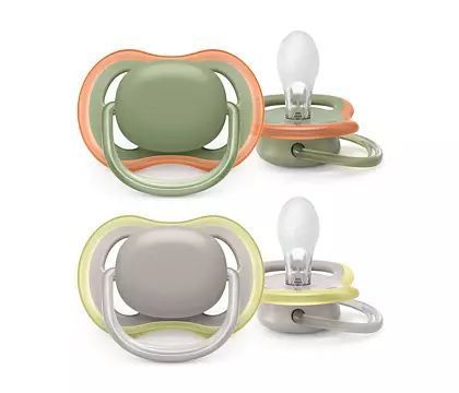 Залъгалки Ultra Air 6-18 Non, 2 Броя - Залъгалки - Philips Avent - BebeMama