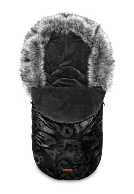 Чувалче Aspen Romper -Черно - Зимни Чували - Sensillo - BebeMama