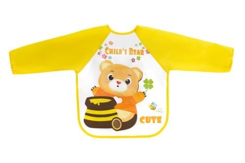 Лигавник С Ръкави Плюшено Мече - Лигавници - Bebemama - BebeMama