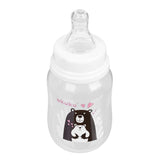 Sticlă 125 ml Ursuleț Alb-Negru