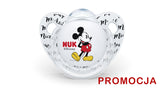 Силиконова Залъгалка 0-6 2Бр./Кутия Червена Disney Micki Mouse