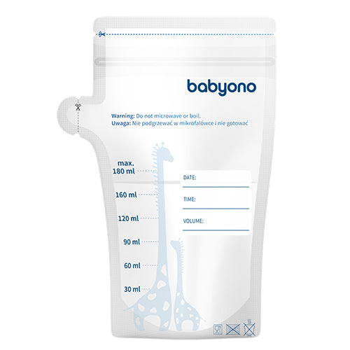 Торбички За Съхранение На Кърма 180 Мл 30 Бр - Контейнери За Кърма - Babyono - BebeMama