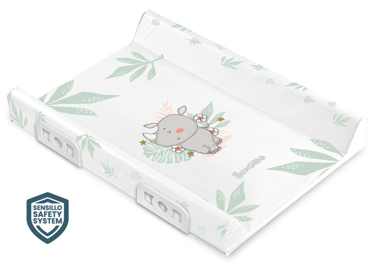 Подложка За Повиване Със Система За Безопасност - Safari Rhino 70 См - Повивалници - Sensillo - BebeMama