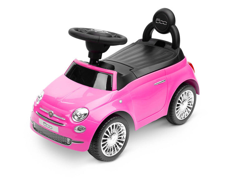 Играчка За Каране Fiat 500 Pink Caretero Toyz - Коли И Кончета За Яздене - Caretero Toyz - BebeMama
