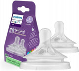 Tetine Avent Natural Response pentru hrănire 6+ luni, flux 5, 2 buc.