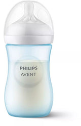 Biberon Philips Avent Natural Response 260 ml. 1+ luni, albastru