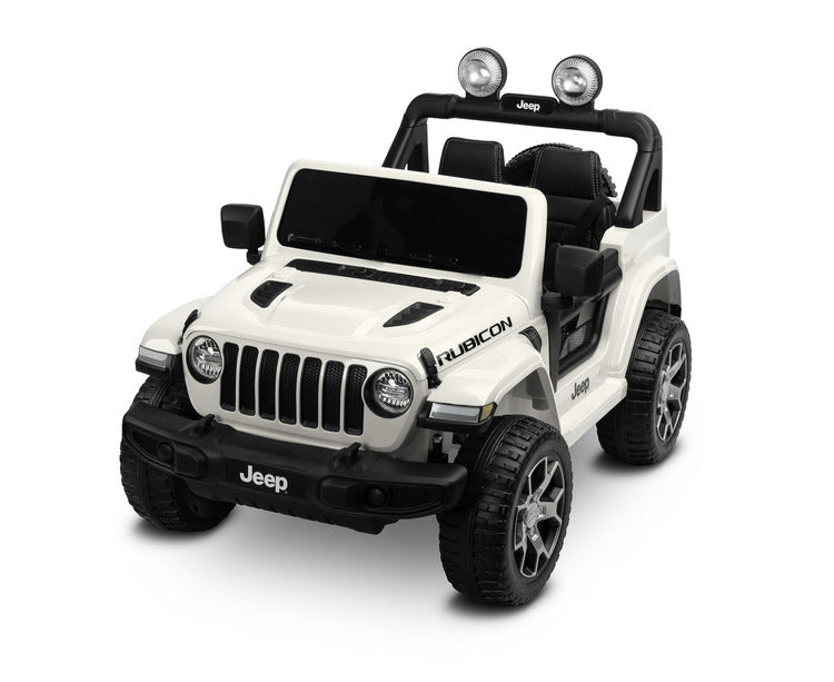 Офроуд Акумулаторен Автомобил Jeep Rubicоn Бял Caretero Toyz - Акумулаторни Коли И Мотори - Caretero Toyz - BebeMama