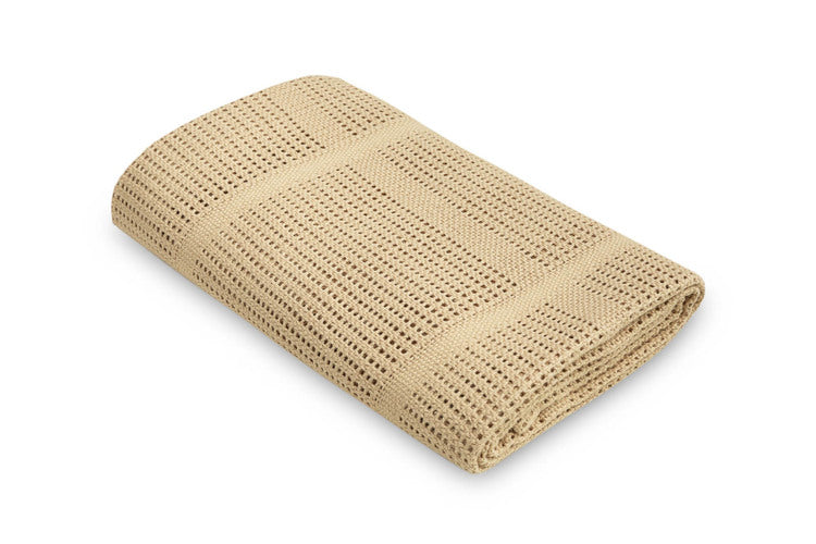 Одеяло Lulu Coffee Beige 95X95 - Одеяла - Sensillo - BebeMama