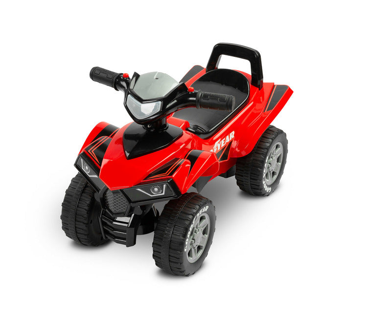 Car Ride-On Quad Goodyear Red Caretero Toyz.