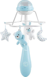 Въртележка За Детска Кошара Rainbow Mobile Blue - Играчки За Количка Или Легло - Chicco Toys - BebeMama
