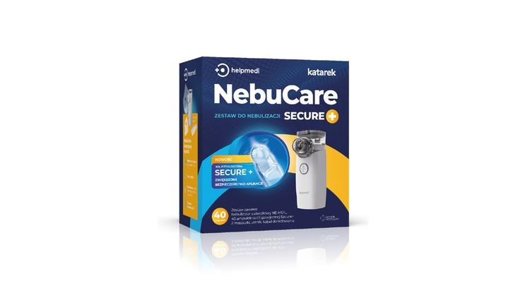 Комплект Аспиратор Nebucare Secure Helpmedi Katarek - Инхалатори - Katarek - BebeMama