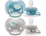Suzetă moale 6-18 luni pentru băieți Philips Avent Ultra Soft