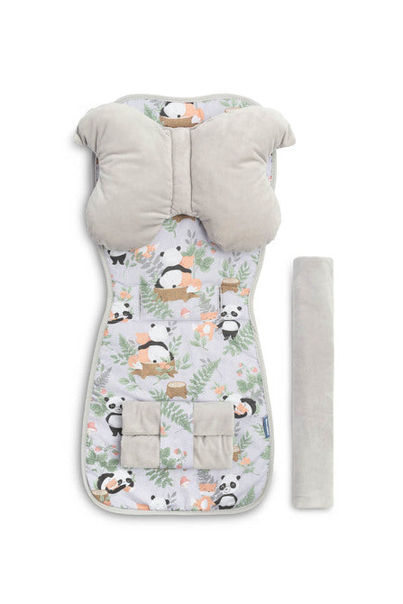 Комплект За Детска Количка Liner Deluxe – Panda And Fox - Сетове За Колички - Sensillo - BebeMama