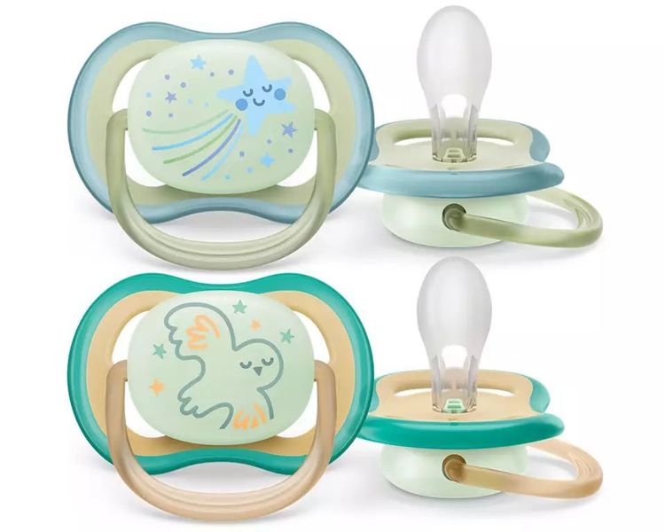 Нощна Залъгалка 0-6 Philips Avent Ultra Soft Night - Залъгалки - Philips Avent - BebeMama
