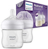 Бебешко Шише Против Колики Philips Avent Natural Response, 125 Ml, 0 Месеца+, 2 Броя, Бяло - Шишета За Хранене - Philips Avent - BebeMama