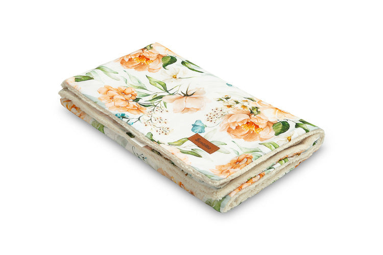 Плюшено Одеяло - Божур 80Х100 - Одеяла - Sensillo - BebeMama