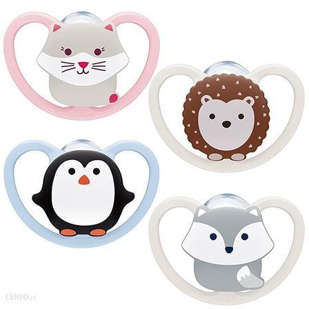 Силиконова Залъгалка Space 0-6 1 Бр./Кутия - Залъгалки - Nuk - BebeMama