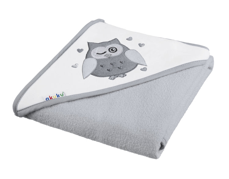 Хавлия Сива 80Х80 100% Памук - Хавлии - Akuku - BebeMama