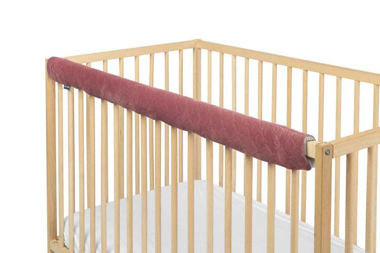 Обиколник За Легло За Горния Ръб На Леглото Velvet Dirty Pink - Обиколници - Sensillo - BebeMama