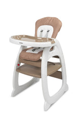 Столче За Хранене 2В1 + Маса Homee Brown Caretero - Столчета За Хранене - Caretero - BebeMama