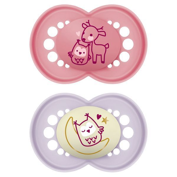 Залъгалка 6+ Day&Night Planet Love Girl - Залъгалки - Mam Baby - BebeMama