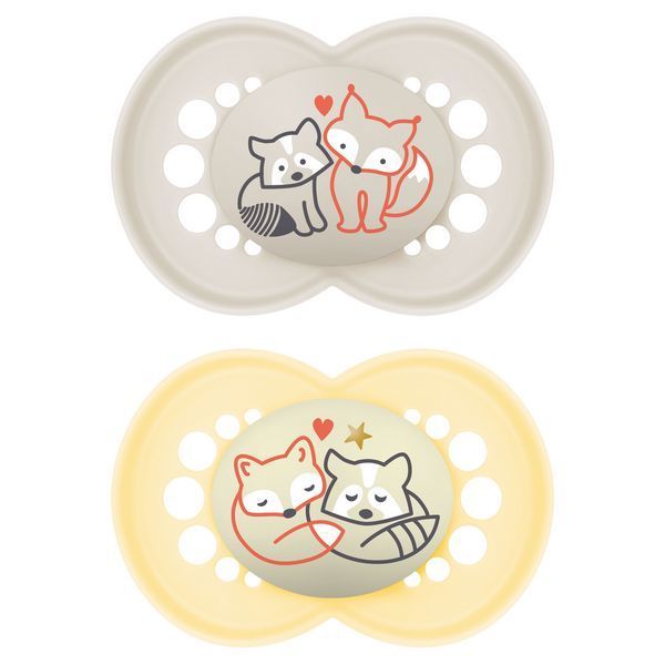 Залъгалка 6+ Day&Night Planet Love Унисекс - Залъгалки - Mam Baby - BebeMama