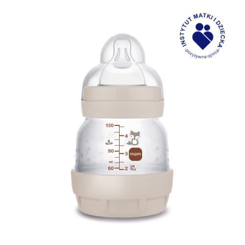 БутилкаAnti-Colic Perfect Start 130 Мл Planet Love Unisex - Шишета За Хранене - Mam Baby - BebeMama