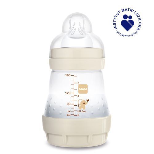Бутилка Anti-Colic Perfect Start 160 Мл Planet Love Unisex - Шишета За Хранене - Mam Baby - BebeMama
