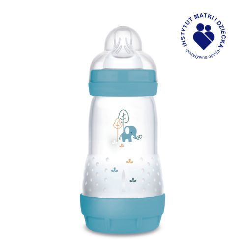 БутилкаAnti-Colic Perfect Start 260 Мл Planet Love Boy - Шишета За Хранене - Mam Baby - BebeMama