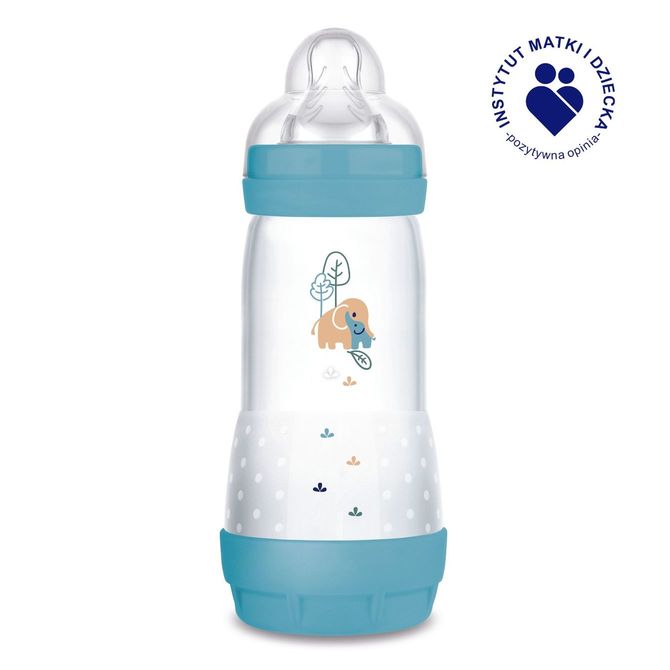 Бутилка Anti-Colic Perfect Start 320 Мл Planet Love Boy - Шишета За Хранене - Mam Baby - BebeMama