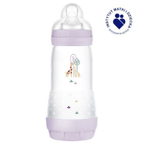 Бутилка Anti-Colic Perfect Start 320 Мл Planet Love Girl - Шишета За Хранене - Mam Baby - BebeMama