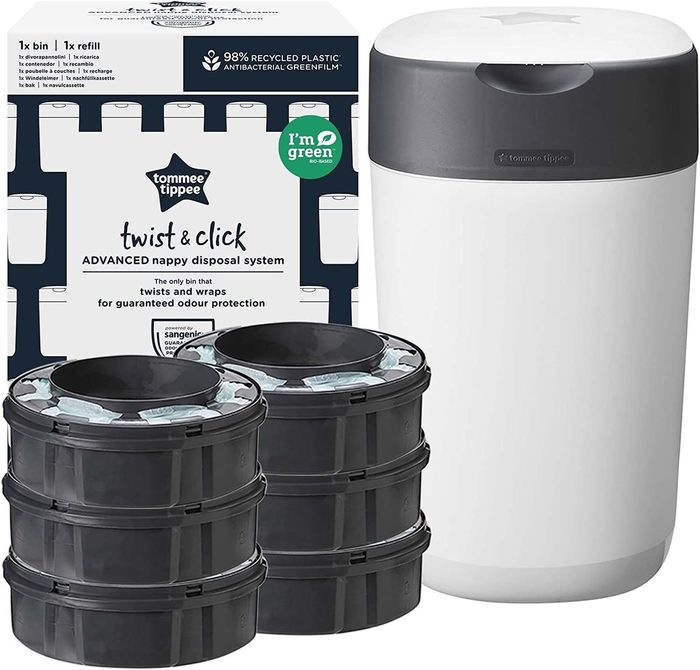 Контейнер За Пелени + 6 Касети - Кошове За Памперси - Tommee Tippee - BebeMama