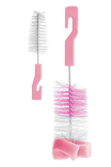 Четка С Гъба За Измиване На Бутилки 3 Цвята - Четки - Bebemama - BebeMama