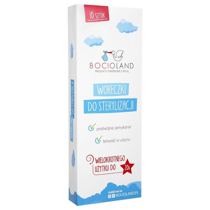 Пликове За Стерилизация 10 Броя - Стерилизатори - Bocioland - BebeMama