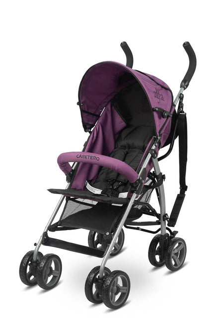 Детска Количка Alfa Purple Caretero - Летни Колички - Caretero - BebeMama