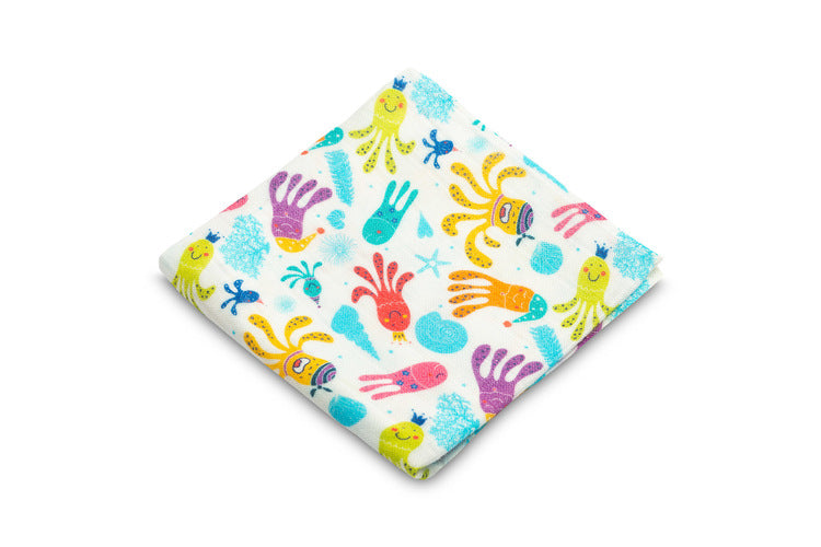 Бамбукова Пелена Октопод 75X75 - Пелени - Sensillo - BebeMama