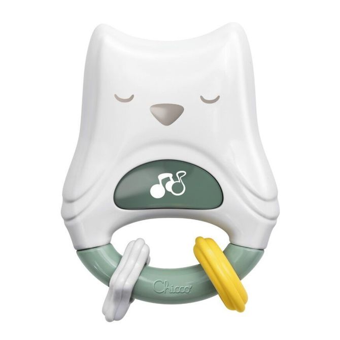 Дрънкалка / Нощна Лампа Бухал - Нощни Лампи - Chicco - BebeMama