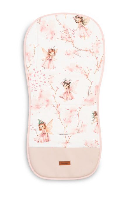 Муселинова Подложка За Количка - Fairy Pink - Подложки За Колички - Sensillo - BebeMama