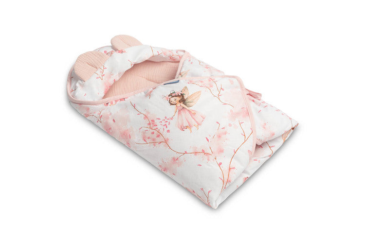 Муселинова Пелена 90Х90См Fairy Pink За Столче За Кола 0-13Кг - Пелени - Sensillo - BebeMama