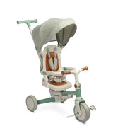 Tricicletă și bicicletă de echilibru 2 în 1 Faro Green Caretero Toyz